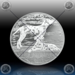1oz HRVAŠKA 10 Kuna 2021 (DALMATINSKI PES) BU